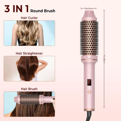 LumiBrush | Verwarmde Ronde Borstel