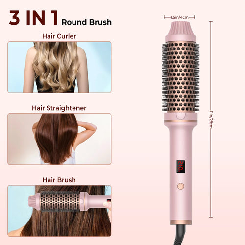 LumiBrush | Verwarmde Ronde Borstel