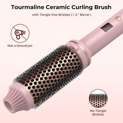 LumiBrush | Verwarmde Ronde Borstel