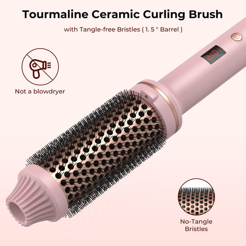 LumiBrush | Verwarmde Ronde Borstel