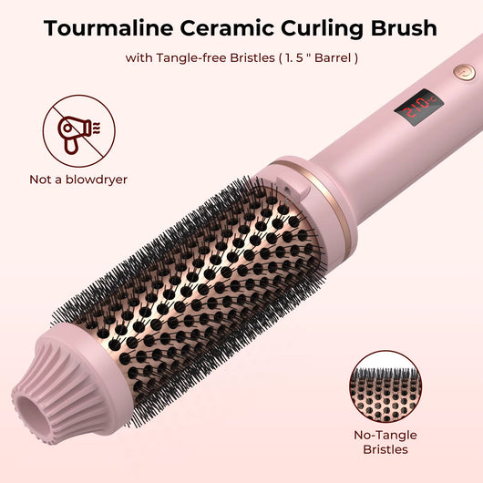 LumiBrush | Verwarmde Ronde Borstel